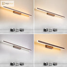 Isla Coffee Vanity Light - Modern Led Sconce For Bathrooms