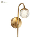 Isla Modern Crystal Orb: Light Up Your Walls In Style