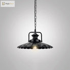 Jade Industrial Pendant: Bold Geometry Meets Modern Style