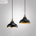 Jade Industrial Pendant: Bold Geometry Meets Modern Style