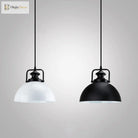 Jade Industrial Pendant: Bold Geometry Meets Modern Style