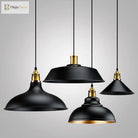 Jade Industrial Pendant: Bold Geometry Meets Modern Style