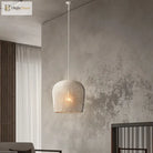 Japanese Wabi - Sabi Wind Handmade Rattan Led Pendant Lights - Illuminate Your Dining Room Bar