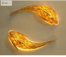 Dlight Decor Japanese Fish Wall Lamp Sculpture Wall Art