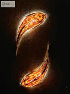 Dlight Decor Japanese Fish Wall Lamp Sculpture Wall Art