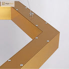 Jordyn Modern Gold Hexagon Pendant Light