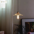 Julia Chic Ribbed Glass Pendant Light (Multiple Sizes)