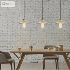 Julia Chic Ribbed Glass Pendant Light (Multiple Sizes)