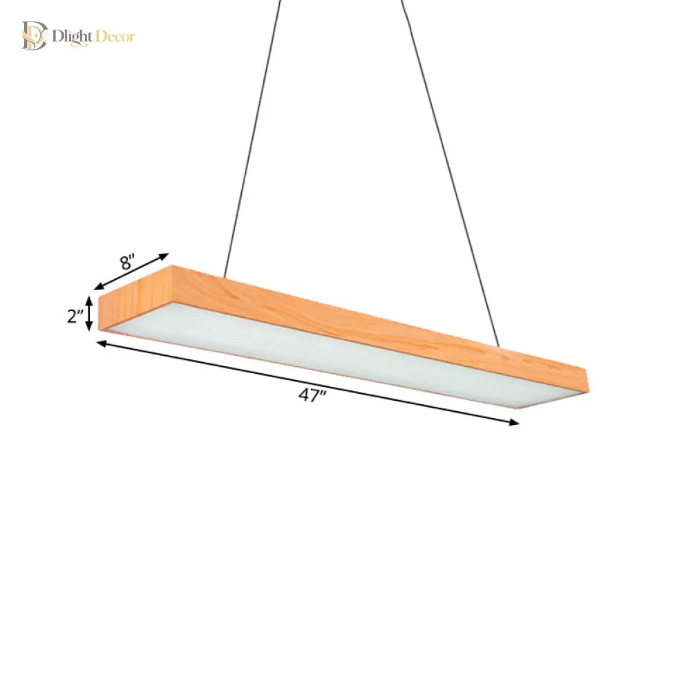 Julianna Minimalism Meets Warmth: Wooden Led Pendant Lamp