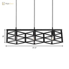 Juniper Industrial Chandelier: Bold Illumination & Rustic Charm