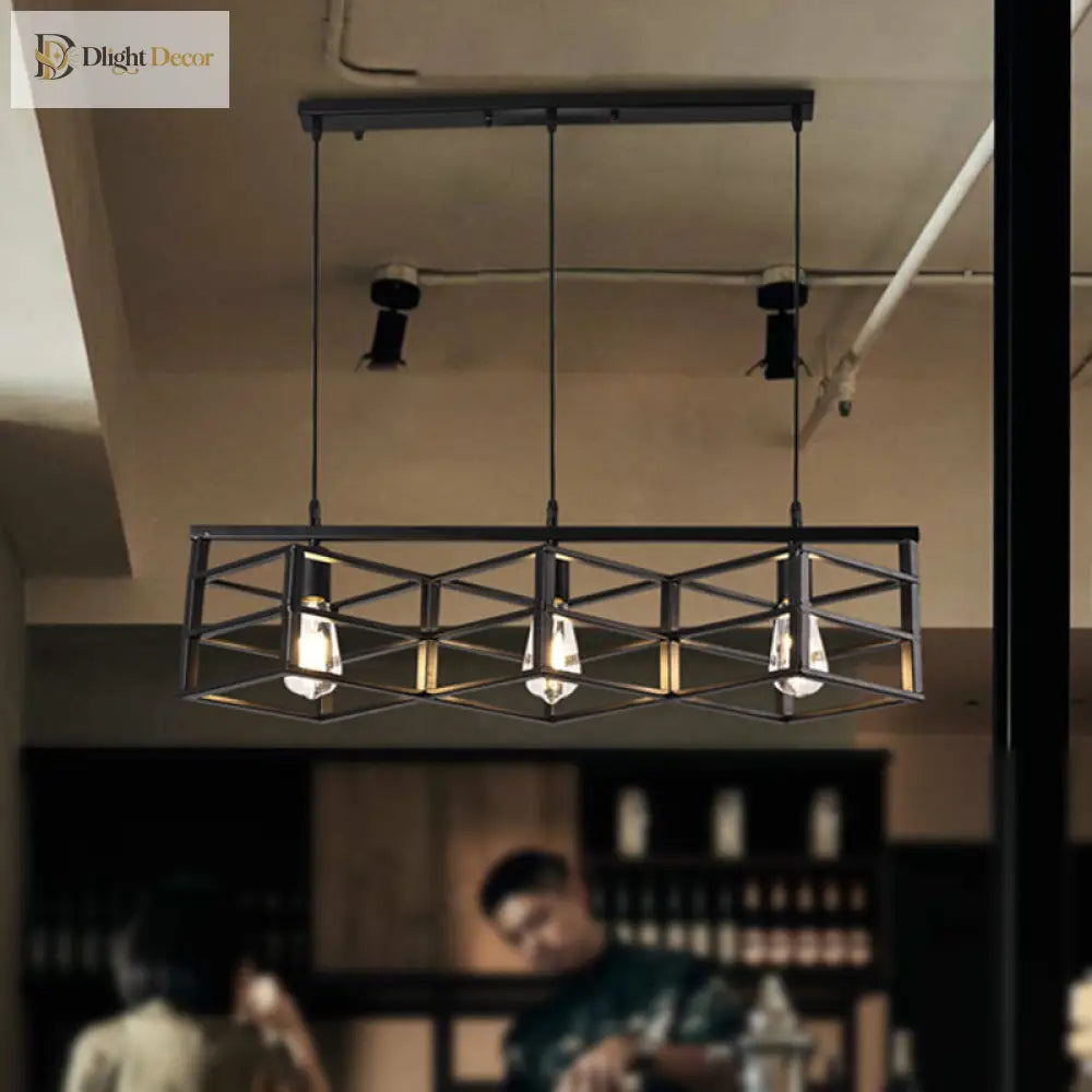 Juniper Industrial Chandelier: Bold Illumination & Rustic Charm