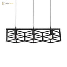 Juniper Industrial Chandelier: Bold Illumination & Rustic Charm