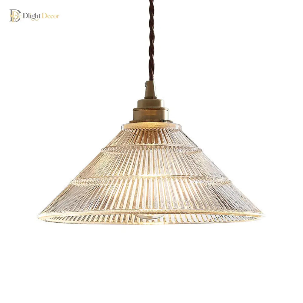 Kaia Modern Pendant Lamp: Clear Glass Elegance For Any Space