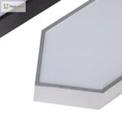 Karla Modern Linear Pendant: Customizable Led Light For Any Space