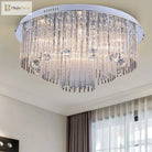 Kendall Cascading Crystal Ceiling Light: A Symphony Of Light And Style