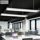 Kimberly Modern Panel Pendant - Sleek White Led Light