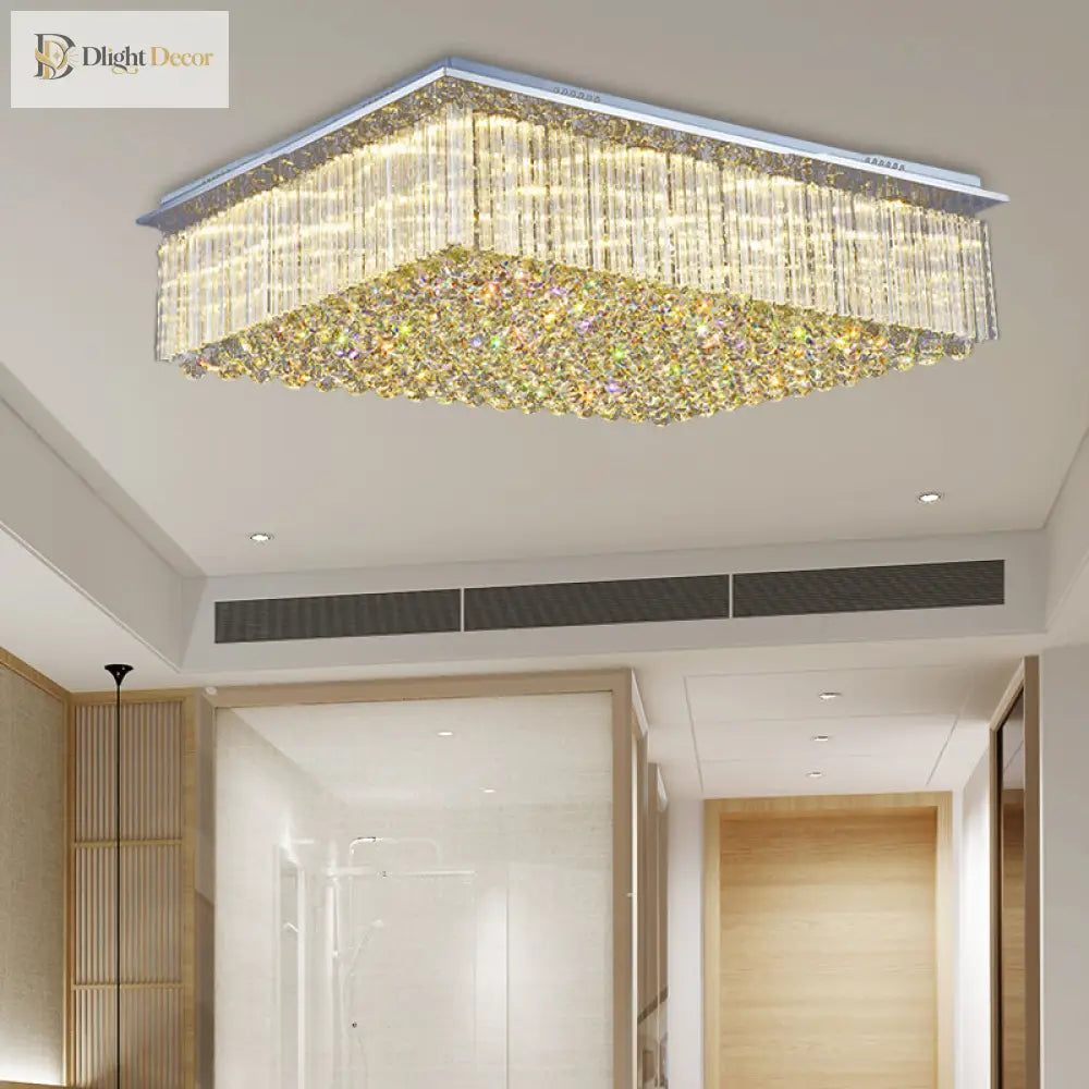 Lauren Radiant Crystal Chandelier: Light Up Your Bedroom In Style