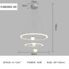 Laya: Minimalist Elegance With A Touch Of Modernity Pj883W2 - 60 / Ac80 - 265V Brightness Dimmable