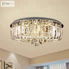 Layla Modern Gold Led Crystal Chandelier
