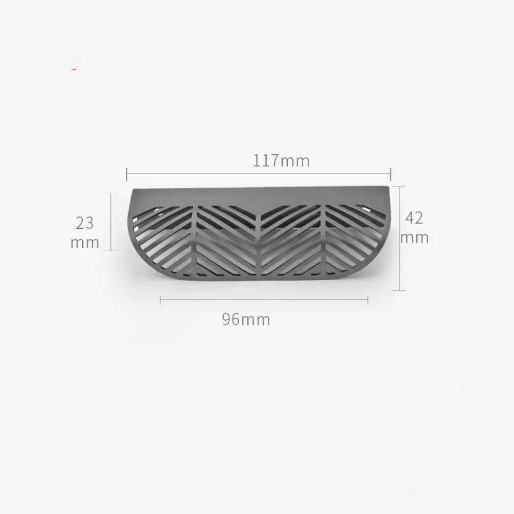 Leaf Shape Brass Handles – Hidden Knobs for Furniture Drawer Dresser and Wardrobe TB-3001-G117 Knob