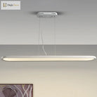 23.5’/35.5’/47’ Wide Oval Acrylic Ceiling Pendant Led Island Light Stepless Dimming