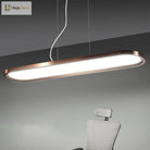 23.5’/35.5’/47’ Wide Oval Acrylic Ceiling Pendant Led Island Light Stepless Dimming