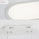23.5’/35.5’/47’ Wide Oval Acrylic Ceiling Pendant Led Island Light Stepless Dimming