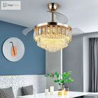 Modern Ceiling Fan With Led Light Smart App Remote Contro Reversible Bldc Intelligent Fandelier