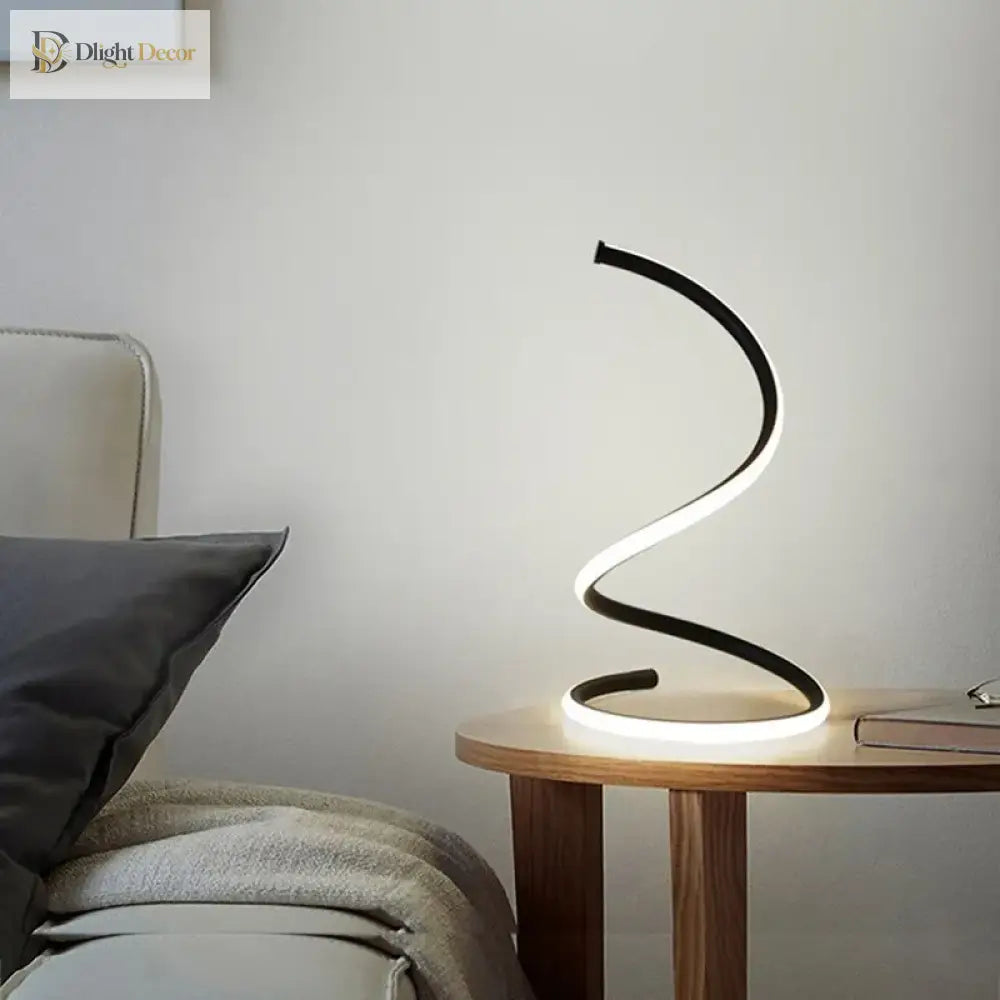 Modern Led Table Lamp With Dimmer Switch - Stylish And Adjustable Desk Light For Study Reading