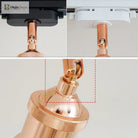 E27 Nordic LED Track Light - Adjustable Spotlight for Commercial and Residential Spaces ceiling light