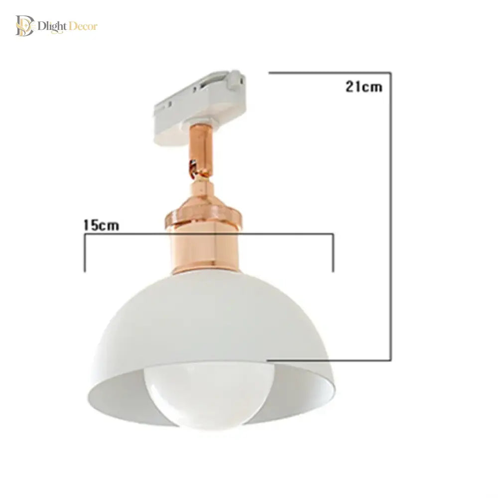 E27 Nordic LED Track Light - Adjustable Spotlight for Commercial and Residential Spaces ceiling light