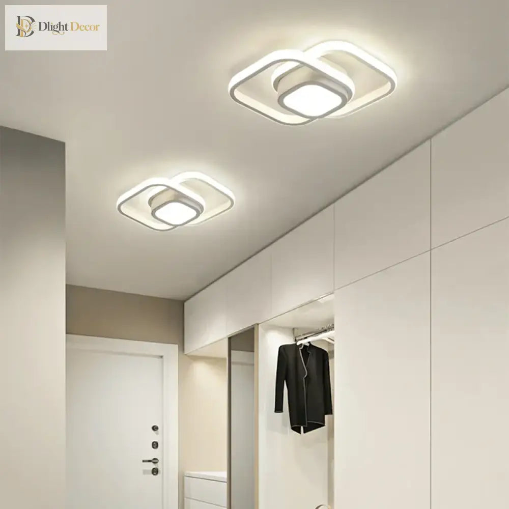 Led Body Sensor Ceiling Light - Efficient Lighting Solution For Aisle Entryway Closet And Cloakroom