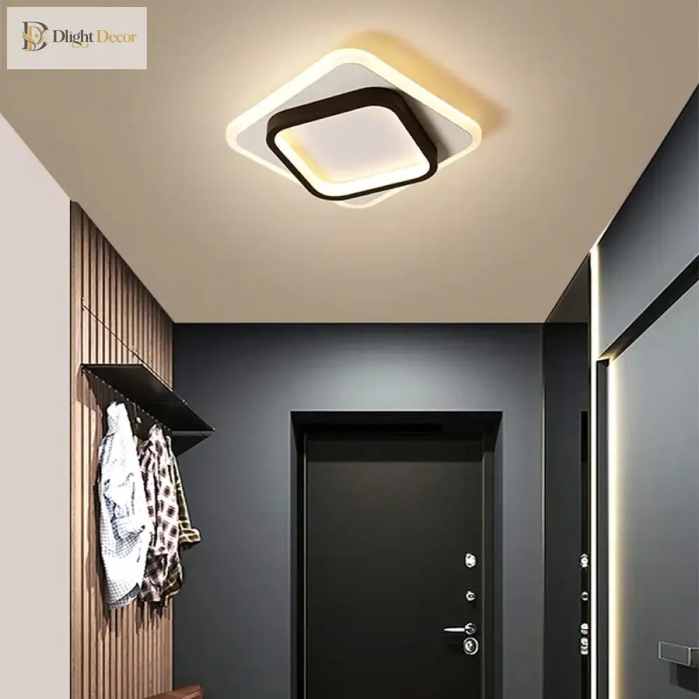 Modern Led Chandelier - Perfect Lighting Fixture For Aisle Corridor Stairs Foyer Balcony And
