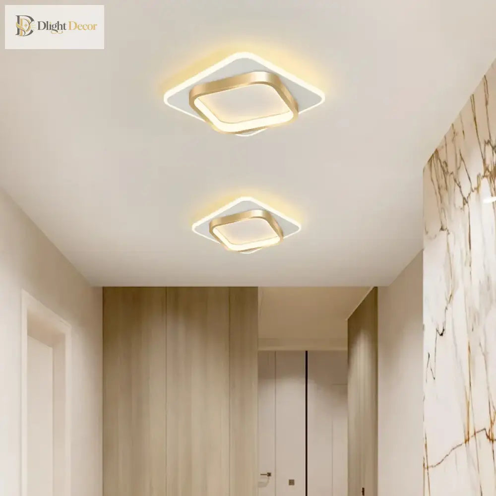 Modern Led Chandelier - Perfect Lighting Fixture For Aisle Corridor Stairs Foyer Balcony And