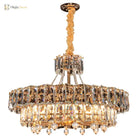 Contemporary Led Crystal Chandelier - Illuminate Your Living Room With Elegant Round And Rectangle