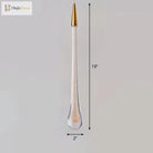 Modern Elegance Meets Brilliance: The Gold Led Waterdrop Pendant Light