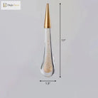 Modern Elegance Meets Brilliance: The Gold Led Waterdrop Pendant Light