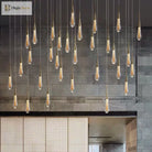 Modern Elegance Meets Brilliance: The Gold Led Waterdrop Pendant Light