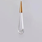 Modern Elegance Meets Brilliance: The Gold Led Waterdrop Pendant Light / With Crystal