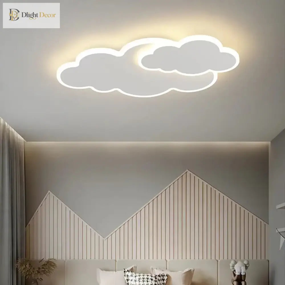 Modern Clouds Led Ceiling Lights - Perfect For Living Room Bedroom Study And Children’s Rooms