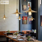 Modern Pendant Light Restaurant Chandelier Industrial Hanging Lamps For Ceiling Dining Table And