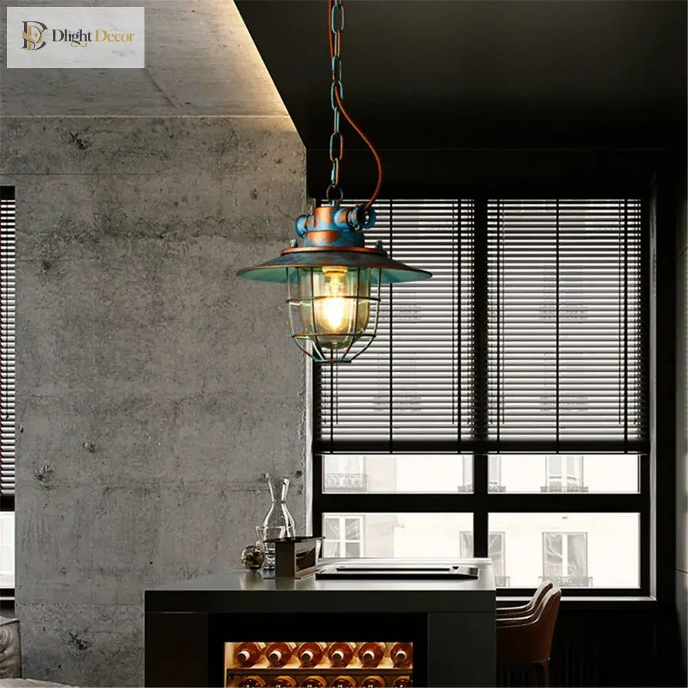 Industrial Led Pendant Light - Vintage Charm For Dining Bar And Loft Spaces Lights