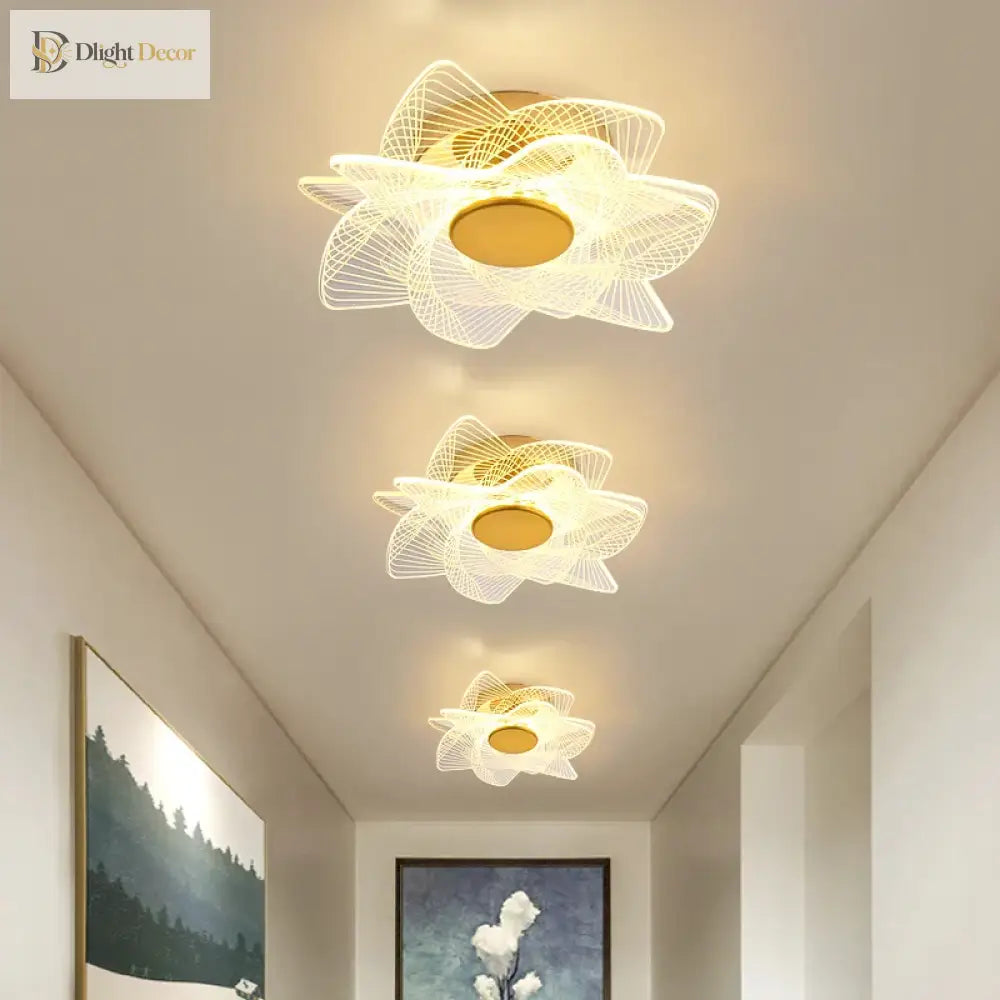 Led Ceiling Light Acrylic Led Ceiling Lamp Living Room Bedroom Creative Minimalist Balcony