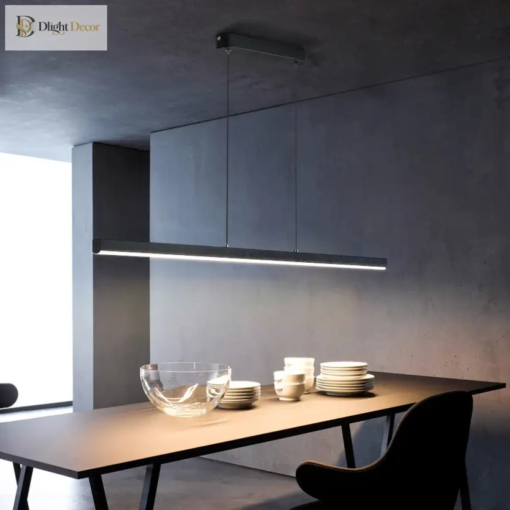 Modern Minimalist Led Chandelier - Perfect For Dining Tables Cafes Bars And Living Room Lighting