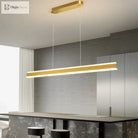 Contemporary Led Chandelier - Minimalist Elegance For Home Villas Living Rooms Bedrooms Dining And