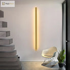 Modern Black Led Wall Lamp - Perfect For Dining Room Living Decoration Long Strip Lights Staircase