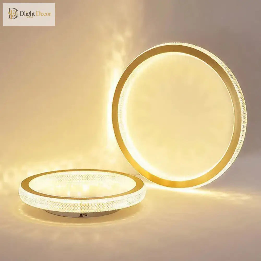 Modern Led Ceiling Lamp - Perfect For Bedroom Living Room Dining Study Hotel Hall Elegant Light