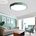 Modern Led Ceiling Lamp - Surface Mounted Light For Living Room Bedroom Kids Room And Kitchen