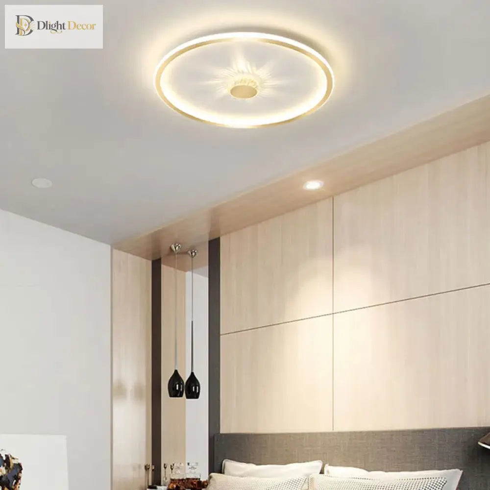 Modern Led Ceiling Lamp - Ideal For Living Dining Room Children’s Bedroom Aisle And Kitchen
