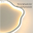 Modern Led Ceiling Lamps Chandelier - Creative Round Light For Living Room Bedroom And Simple Home